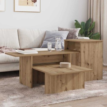 vidaXL Τραπέζι κονσόλας Artisan Oak 91,5x35x38,5 εκ