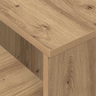 vidaXL Τραπέζι κονσόλας Artisan Oak 91,5x35x38,5 εκ