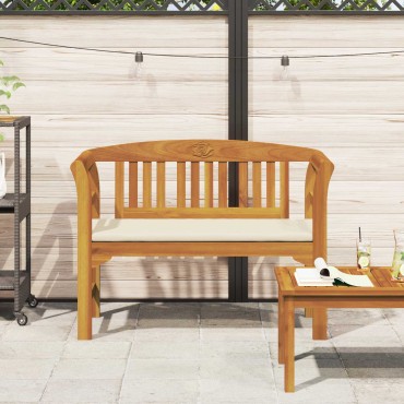 vidaXL Παγκάκι Ρόδου 2 -θέσιο 114x46x82,5cm Στερεό Ξύλο Ακακίας 1 τεμ.