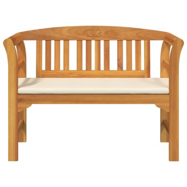 vidaXL Παγκάκι Ρόδου 2 -θέσιο 114x46x82,5cm Στερεό Ξύλο Ακακίας 1 τεμ.