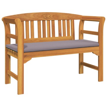 vidaXL Παγκάκι Ρόδου Φυσικό 114x46x82,5cm Στερεό Ξύλο Ακακίας 1 τεμ.