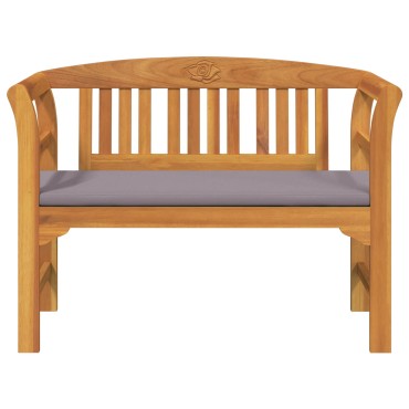 vidaXL Παγκάκι Ρόδου Φυσικό 114x46x82,5cm Στερεό Ξύλο Ακακίας 1 τεμ.