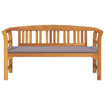 vidaXL Παγκάκι Ρόδου Φυσικό 157x46x82,5cm Στερεό Ξύλο Ακακίας 1 τεμ.