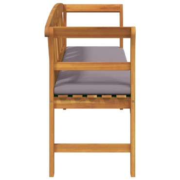 vidaXL Παγκάκι Ρόδου Φυσικό 157x46x82,5cm Στερεό Ξύλο Ακακίας 1 τεμ.