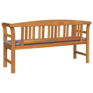 vidaXL Παγκάκι Ρόδου Φυσικό 157x46x82,5cm Στερεό Ξύλο Ακακίας 1 τεμ.