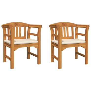 vidaXL Παγκάκι Ρόδου Φυσικό 68,5x46x82,5cm Στερεό Ξύλο Ακακίας 1 τεμ.