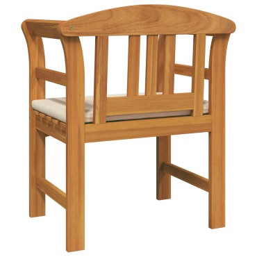 vidaXL Παγκάκι Ρόδου Φυσικό 68,5x46x82,5cm Στερεό Ξύλο Ακακίας 1 τεμ.
