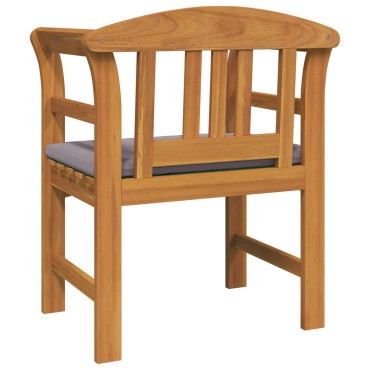 vidaXL Παγκάκι Ρόδου Φυσικό 68,5x46x82,5cm Στερεό Ξύλο Ακακίας 1 τεμ.