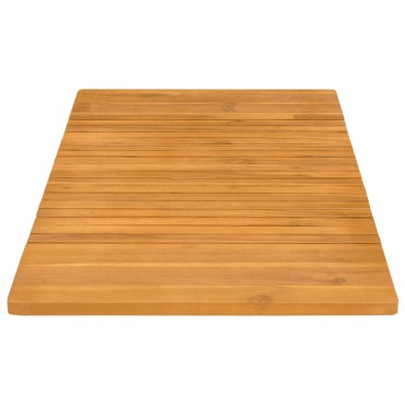 vidaXL Πατάκι μπάνιου Φυσικό 100 x 55 cm Στερεό Ξύλο Ακακίας