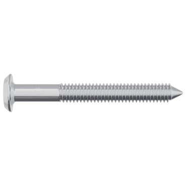 vidaXL Βίδα 2 τμχ. Ασημί M6 x 50 mm Ατσάλι