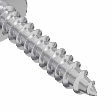 vidaXL Ξυλοβίδες 12 τμχ. Ασημί M3,5 x 20 mm Ατσάλι