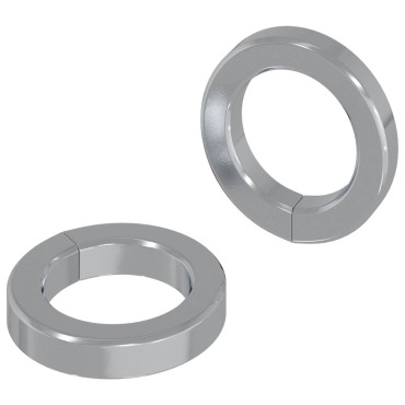 vidaXL Ελατήριο Πλυντηρίου 2 τμχ. Λευκό 13 x 1 mm Σίδερο