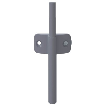 vidaXL Μαλακή κλειδαριά 12 τμχ. Γκρι 125 x 47 x 15 mm PP
