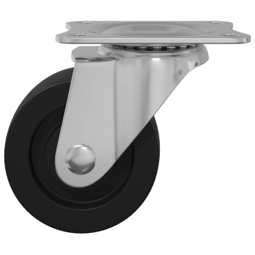 vidaXL Στρόφιγγα 2 pcs Ασημί 60 x 60 x 50 χλστ Σίδερο και νάιλον