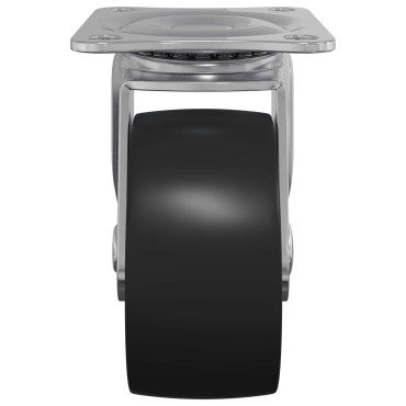 vidaXL Στρόφιγγα 2 pcs Ασημί 60 x 60 x 50 χλστ Σίδερο και νάιλον