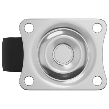 vidaXL Στρόφιγγα 2 pcs Ασημί 60 x 60 x 50 χλστ Σίδερο και νάιλον