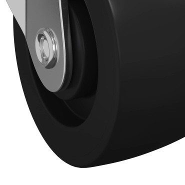 vidaXL Στρόφιγγα 2 pcs Ασημί 60 x 60 x 50 χλστ Σίδερο και νάιλον