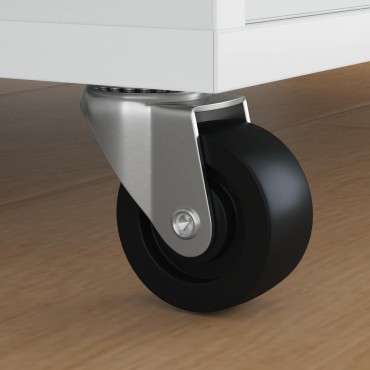 vidaXL Στρόφιγγα 12 pcs Ασημί 60 x 60 x 50 χλστ Σίδερο και νάιλον