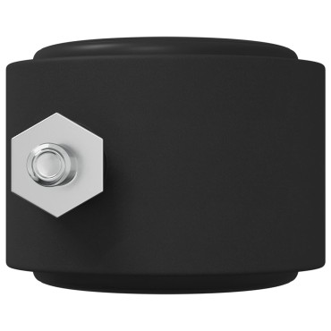 vidaXL Ρόδες 2 pcs Μαύρο 40,1 x 37,8 χιλ PP και Σίδερο