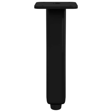 vidaXL Στηρίγματα 12 τμχ. Μαύρο 40 x 40 x 100 mm Σίδερο