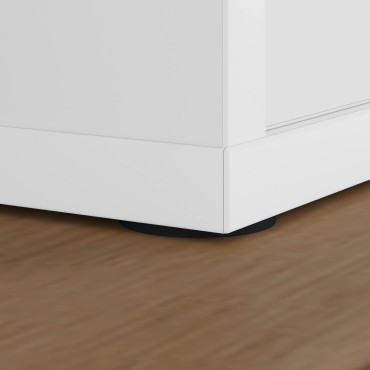 vidaXL Πάτοι Επίπλων 2 τμχ. Μαύρο Ø 30 x 2 mm EVA