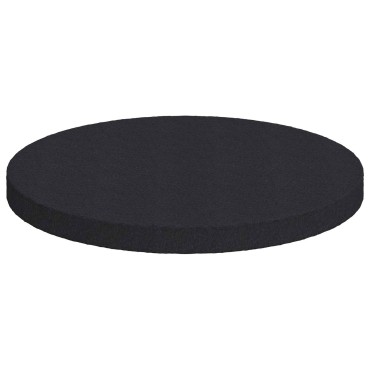 vidaXL Πάτοι Επίπλων 2 τμχ. Μαύρο Ø 30 x 2 mm EVA