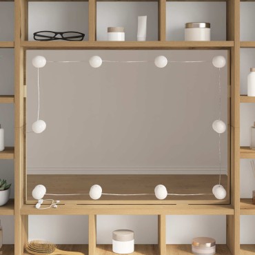 vidaXL Φώτα Καθρέφτη 12 pcs Λευκό 4.5 x 4.5 x 4.8 εκ Πλαστικό