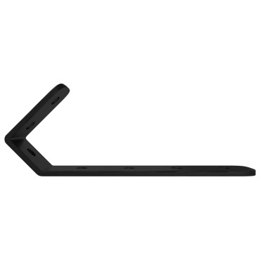 vidaXL Άγκιστρα 12 τμχ. Μαύρο M5 x 110 mm Σίδερο