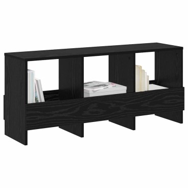 vidaXL Ράφι Περιοδικών Μαύρη Οξυά 102x30x45cm 1 τεμ.