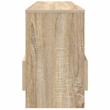 vidaXL Ράφι Περιοδικών Δρύς Sonoma 102x30x45cm 1 τεμ.