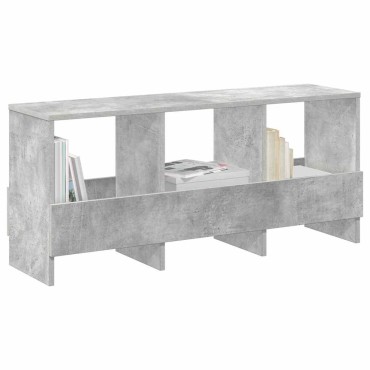 vidaXL Ράφι Περιοδικών Σκυρόδεμα Γκρι 102x30x45cm 1 τεμ.