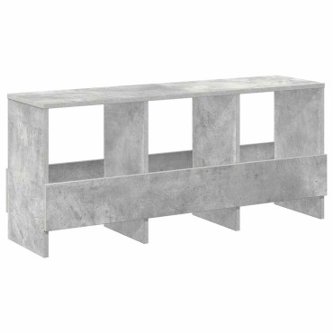 vidaXL Ράφι Περιοδικών Σκυρόδεμα Γκρι 102x30x45cm 1 τεμ.