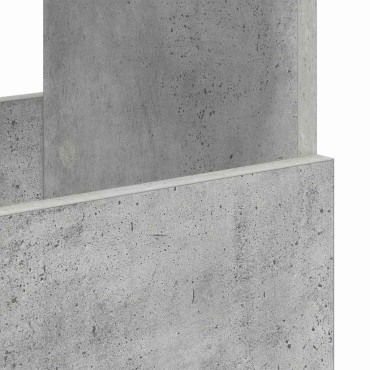 vidaXL Ράφι Περιοδικών Σκυρόδεμα Γκρι 102x30x45cm 1 τεμ.