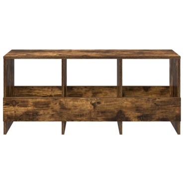 vidaXL Ράφι Περιοδικών Καπνιστό Δρύς 102x30x45cm 1 τεμ.