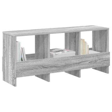 vidaXL Ράφι Περιοδικών Γκρίζο Σονομα 102x30x45cm 1 τεμ.