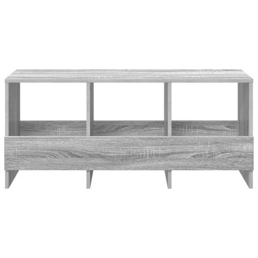 vidaXL Ράφι Περιοδικών Γκρίζο Σονομα 102x30x45cm 1 τεμ.