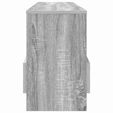 vidaXL Ράφι Περιοδικών Γκρίζο Σονομα 102x30x45cm 1 τεμ.