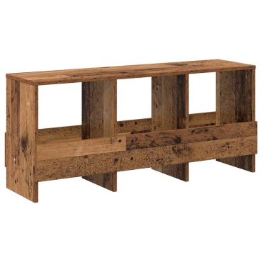 vidaXL Ράφι Περιοδικών Παλιό ξύλο 102x30x45cm 1 τεμ.