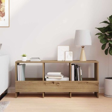 vidaXL Ράφι Περιοδικών Artisan Oak 102x30x45cm 1 τεμ.