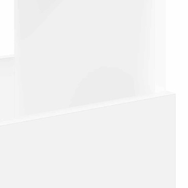 vidaXL Ράφι Περιοδικών Λευκό 35x30x45cm 1 τεμ.