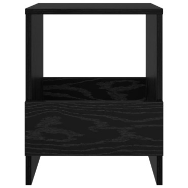 vidaXL Ράφι Περιοδικών 2 τεμ. Μαύρη Οξυά 35x30x45cm