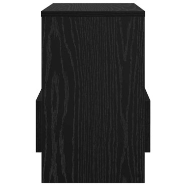 vidaXL Ράφι Περιοδικών 2 τεμ. Μαύρη Οξυά 35x30x45cm