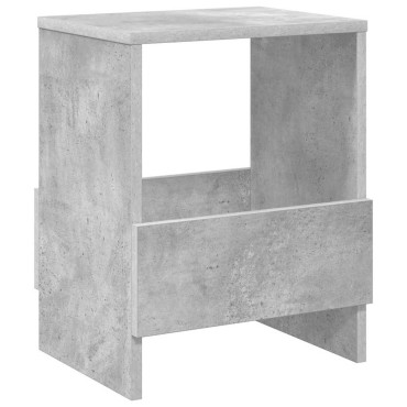 vidaXL Ράφι Περιοδικών Σκυρόδεμα Γκρι 35x30x45cm 1 τεμ.