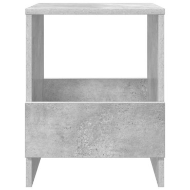 vidaXL Ράφι Περιοδικών 2 τεμ. Σκυρόδεμα Γκρι 35x30x45cm
