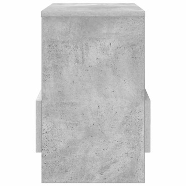 vidaXL Ράφι Περιοδικών 2 τεμ. Σκυρόδεμα Γκρι 35x30x45cm