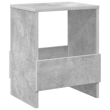 vidaXL Ράφι Περιοδικών 2 τεμ. Σκυρόδεμα Γκρι 35x30x45cm