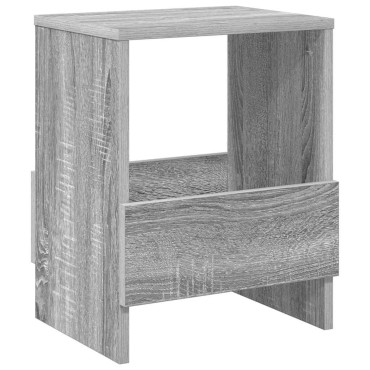 vidaXL Ράφι Περιοδικών Γκρίζο Σονομα 35x30x45cm 1 τεμ.