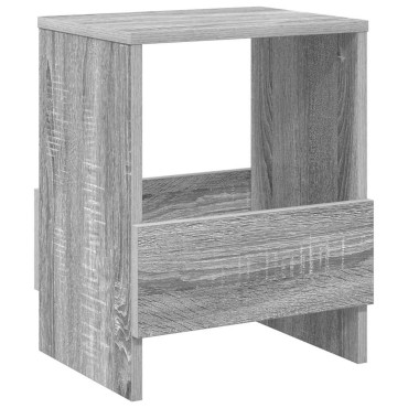 vidaXL Ράφι Περιοδικών 2 τεμ. Γκρίζο Σονομα 35x30x45cm