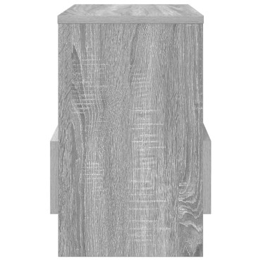 vidaXL Ράφι Περιοδικών 2 τεμ. Γκρίζο Σονομα 35x30x45cm