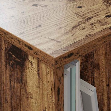 vidaXL Ράφι Περιοδικών 2 τεμ. Παλιό ξύλο 35x30x45cm